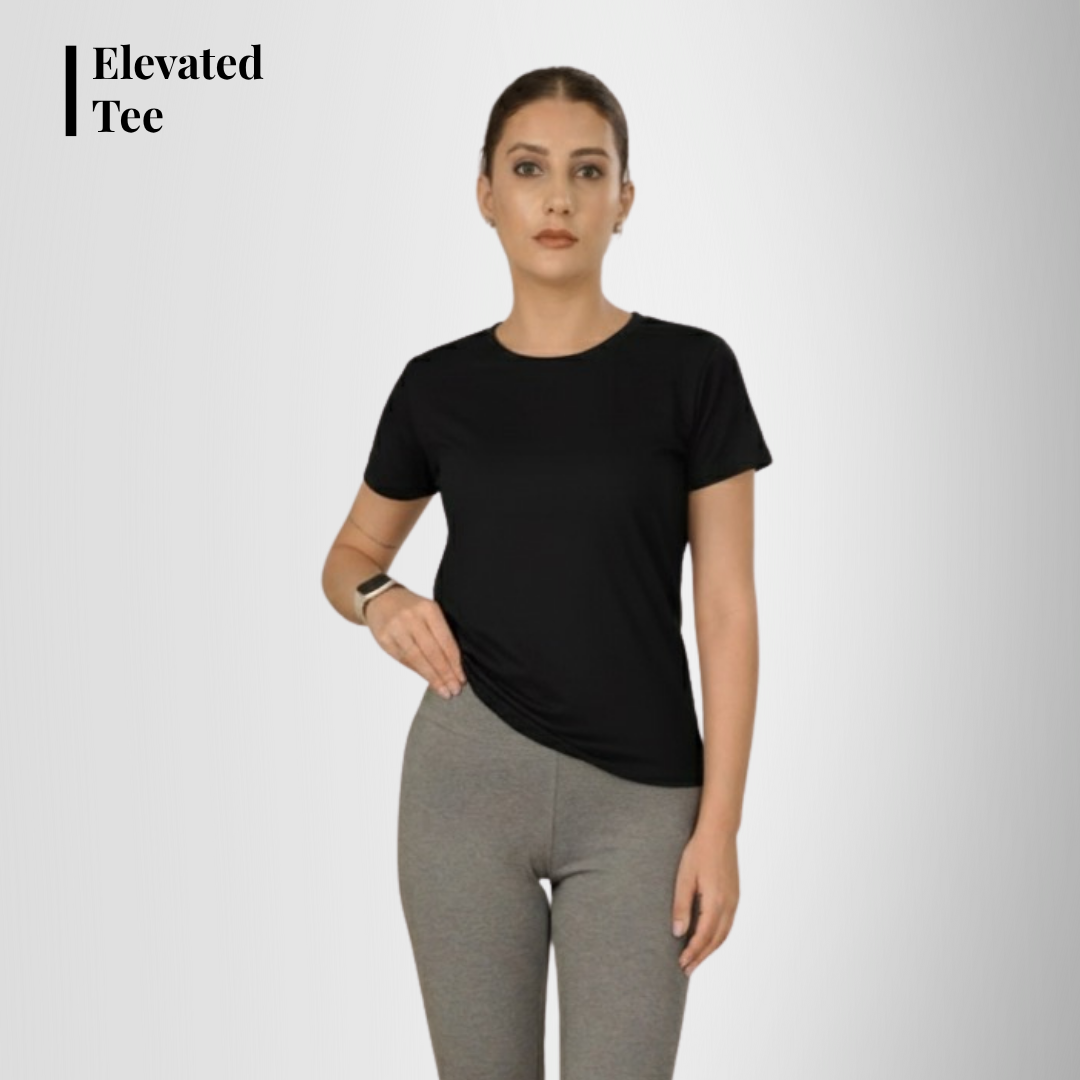black tee studio Serafina Elevated Everyday