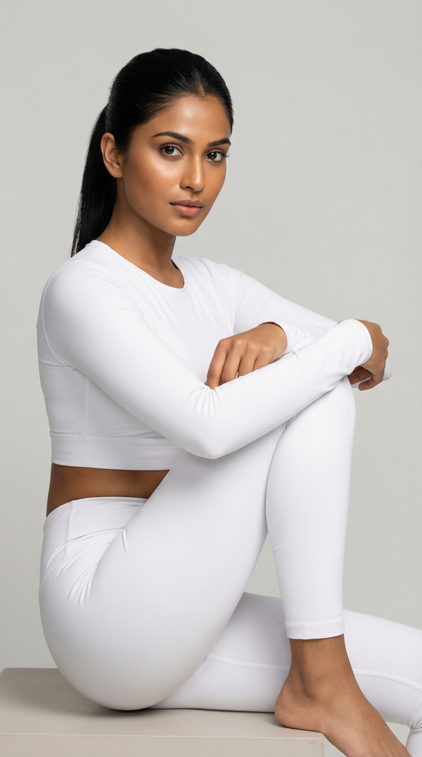 Tummy Tucker Leggings White — Tummy Tucker Leggings White